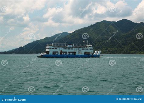 Ferry Boat Ready To Sail To The Koh Chang Island Gulf Of Siam Thailand Stock Image Image Of
