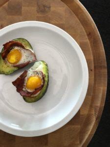 Bae Avocado Baked Eggs With Bacon Recipe Heidi Powell