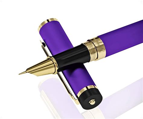 Dryden Fine Nib Fountain Pen Decadent Purple With T Box Best