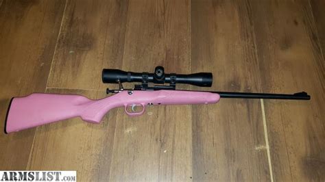 Armslist For Sale Pink My First Rifle 22 Lr W Scope
