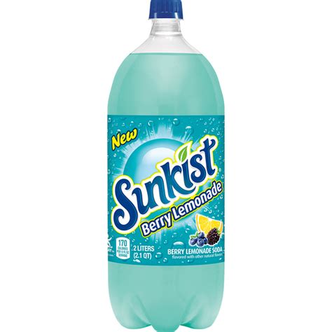 Sunkist Berry Lemonade Soda 2 L Delivery Or Pickup Near Me Instacart