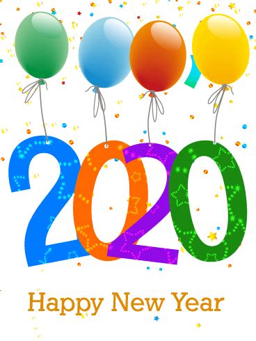 Maybe you would like to learn more about one of these? Celebrating New Year Card 2020 | Birthday & Greeting Cards ...