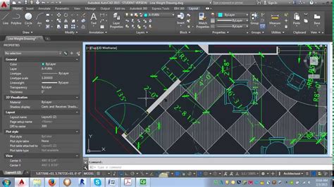 Autocad Demo Using Viewport Layer Controls Youtube