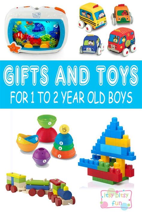 Toys are for fun, obviously, but they are also a big part of how your little one learns and develops new skills. Best Gifts for 1 Year Old Boys in 2017 - itsybitsyfun.com ...