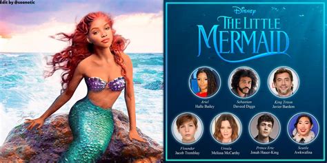 The Little Mermaid Live Action Cast And Where Youve Seen Them Before