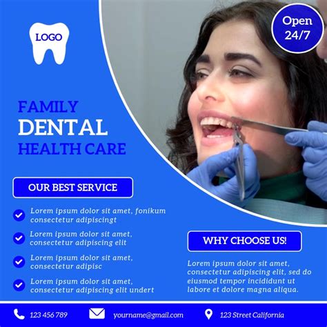 Dental Poster Template Postermywall