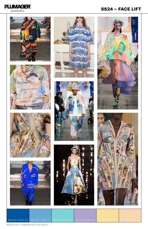 Print Trend Forecast Spring Summer 2024 Plumager Inc In 2023