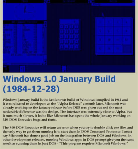 Windows 10 January Build Betaarchive