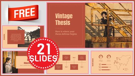 Vintage History Lesson Presentation Powerpoint Template Free Download