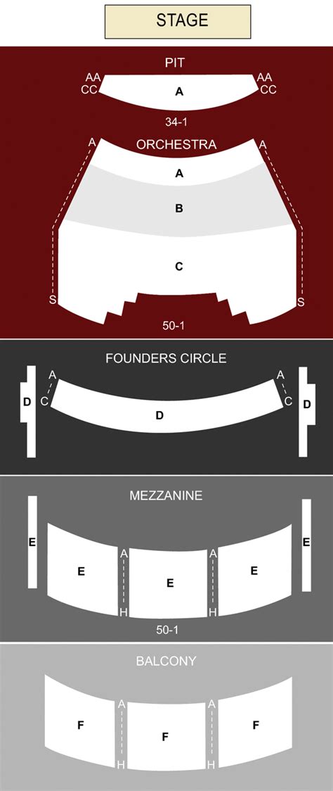 Fred Kavli Theatre Thousand Oaks Ca Seating Chart And Stage Los