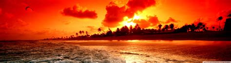 Tropical Beach Sunset Wallpapers Wallpapers Style