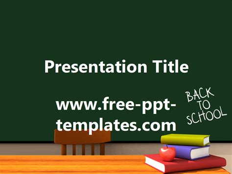 Powerpoint School Template Serat