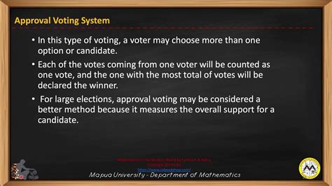 Voting Methods Plurality With Elimination Top Two Runoff Approval Voting And Pairwise