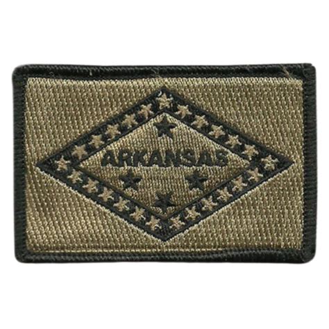 Arkansas Tactical State Patch Color Coyote Tan