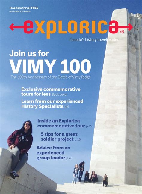 Explorica Canada Canadian History Brochure 2015 By Explorica By