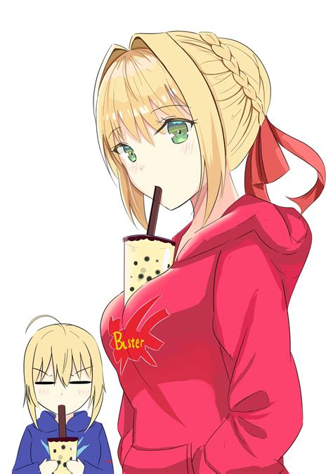 20 Anime Girl Drinking Boba