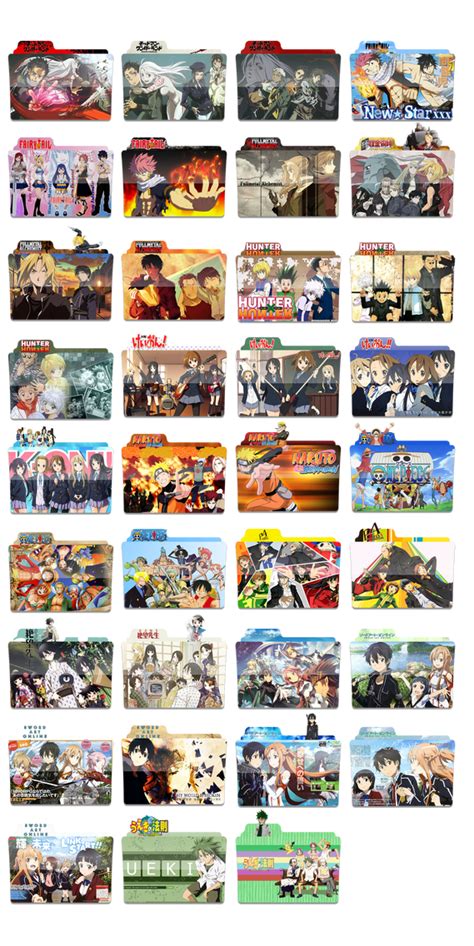 Anime Icon Pack7 By Hitsugaya226 On Deviantart