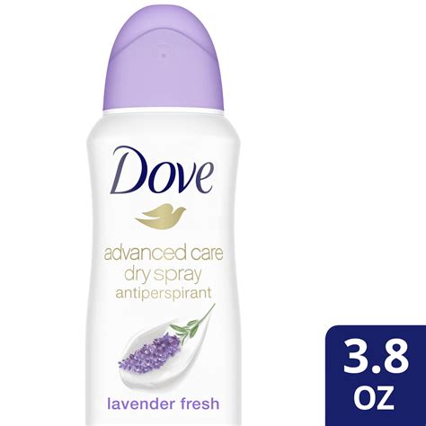 Dove Advanced Care Dry Spray Antiperspirant Deodorant Lavender Fresh