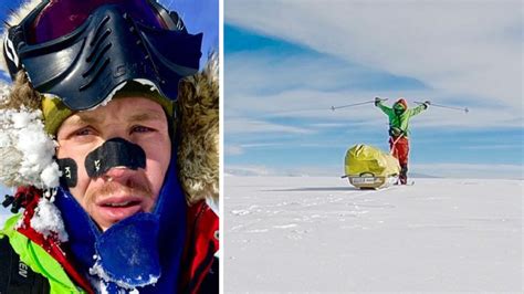 Antarktis Durchquerung Auf Skiern Heldentat Der Polar Geschichte