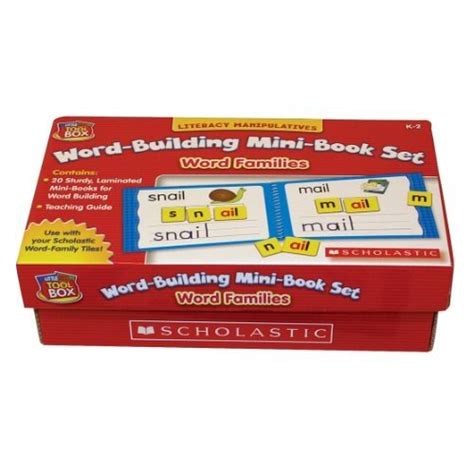 Libro Little Red Toolbox Word Building Mini Book Set Word Families