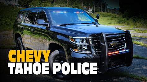 Chevy Tahoe Police Police Cars First Responder Youtube