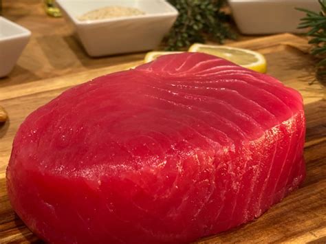 Sashimi Grade Ahi Tuna Yellowfin Little Fish Company