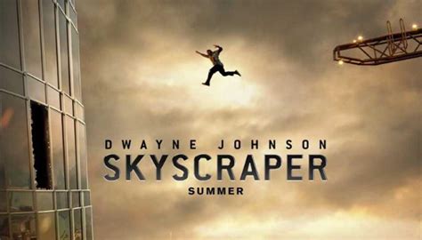 Poster For The Rocks New Movie Skyscraper Puzzles The