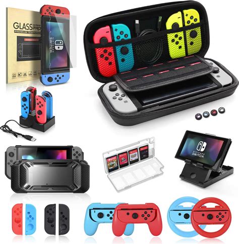 Nintendo Switch Accessories Bundle In Essential Kit Compatible