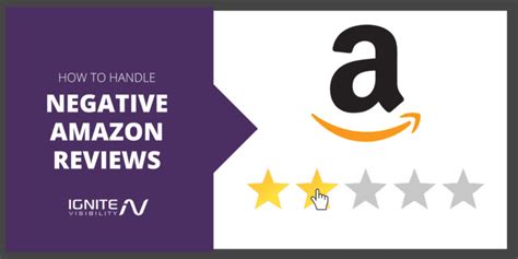 How To Respond To Negative Amazon Reviews Ignite Visibility