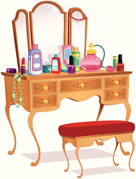 Vanity Table For Girls Illustrations Royalty Free Vector Graphics