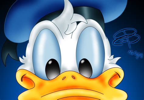 Donald Duck Close Up By Rcbrock On Deviantart