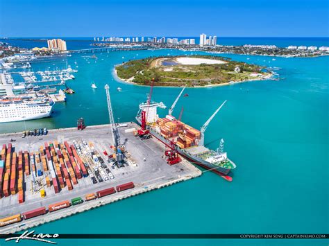 Port Of Palm Beach Aerial Hdr Photography By Captain Kimo