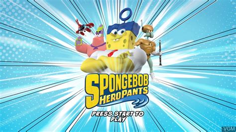 Spongebob Heropants For Microsoft Xbox 360 The Video Games Museum