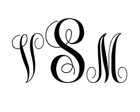 13 Top Free Monogram Fonts Youll Love