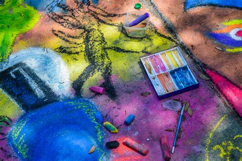 Oil Pastel Painting · Free Stock Photo