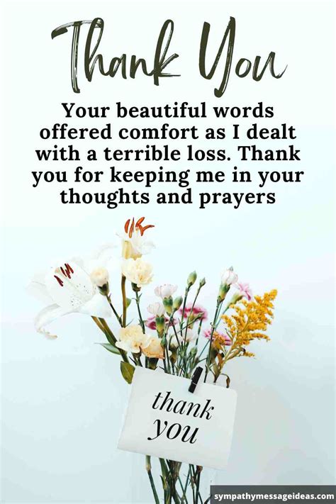 thank you notes for condolences and sympathy card messages sympathy message ideas