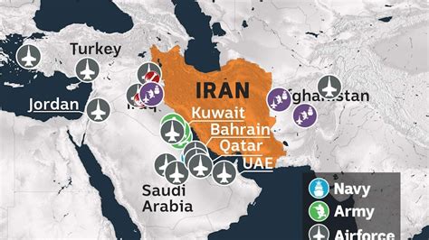 Iran Is Surrounded By Us Military Bases And Facilities Heres A