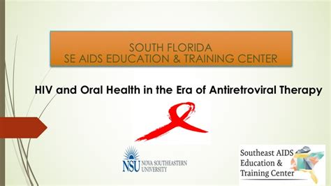 Webinar Hiv And Oral Health In The Era Of Antiretroviral Therapy