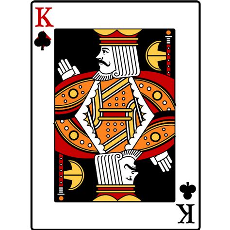 King Of Clubs Clip Art At Vector Clip Art Online Royalty