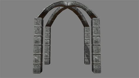 Stone Arch Download Free 3d Model By Dumokan Art Dumokanart Aefd167 Sketchfab
