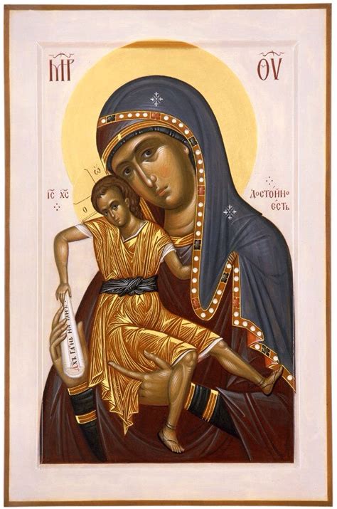 Mother Of God Orthodox Icon Virgin Mary Theotokos Orthodox Etsy
