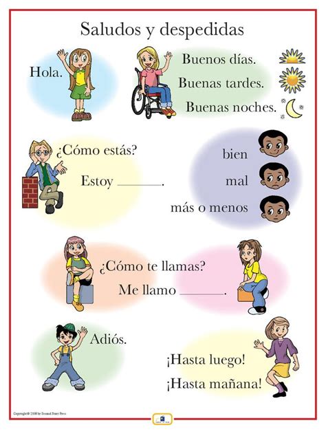 spanish greetings - Google Search | Spanish lessons for kids, Learning