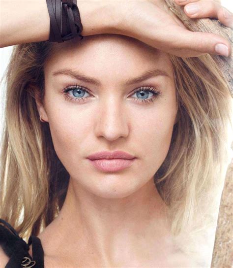 Love The Soft Pink Lips Candice Swanepoel Face African Models Max