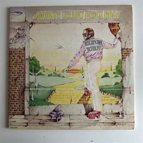 Elton John Goodbye Yellow Brick Road Double Vinyl Lp 1st Edition 1973