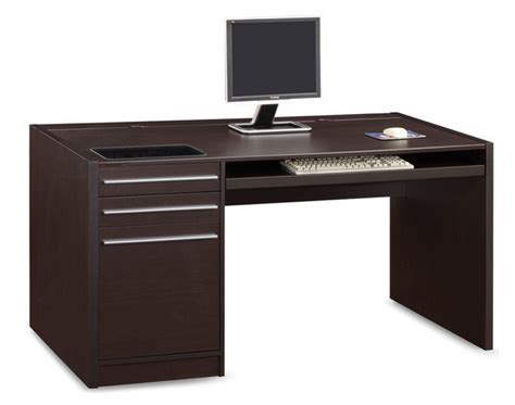 Coaster Halston Cappuccino Office Desk Jarons Furniture Outlet