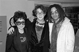 (L-R) Yoko Ono, Sean Lennon and Lenny Kravitz in NYC. January 1991 ...