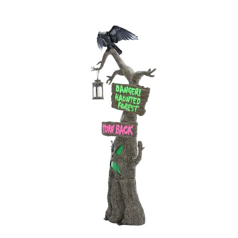 Haunted Living 7 Ft Lighted Animatronic Haunted Tree In The Halloween