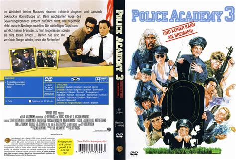 Published 8 years, 9 months ago 1 comment. Police Academy 3 dvd cover german | German DVD Covers