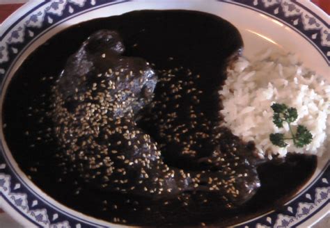 Authentic mexican food is more than tacos and salsa. File:Mole in Puebla.JPG - Wikimedia Commons