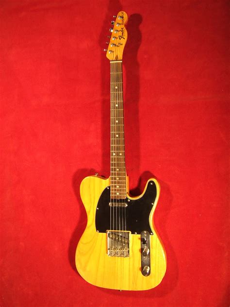 Fender Telecaster 1977 Natural Guitar For Sale Old Hat Guitars